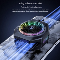 Black shark Funcooler 5 Pro | Quạt tản nhiệt sò lạnh từ tính cho điện thoại và máy tính bảng cao cấp