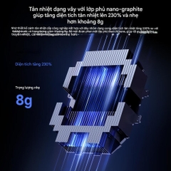 Black shark Funcooler 5 Pro | Quạt tản nhiệt sò lạnh từ tính cho điện thoại và máy tính bảng cao cấp