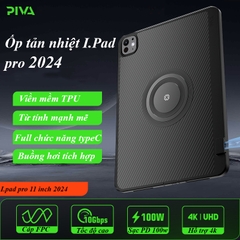 Ốp lưng tản nhiệt iPad Pro 2018 đến Pro 2024 kết hợp Jack TypeC bảo vệ máy Ốp lưng Piva PW24 chính hãng PIVA