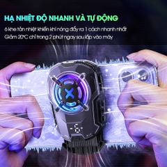 MEMO DL16 | Quạt tản nhiệt sò lạnh làm mát nhanh cho điện thoại công suất 27W