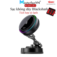 Sạc không dây kiêm quạt tản nhiệt sò lạnh Blackshark sạc tối đa 25W