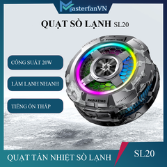 Quạt tản nhiệt cho điện thoại sò lạnh SL20 cao cấp, làm lạnh nhanh sò kích thước lớn 4x4cm