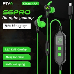 Tai nghe Gaming Hack tiếng chân Piva S6 Pro Sạc 27W tích hợp Sound Card Gaming tăng bước chân PUBG Mobile Mic đa hướng siêu nhạy