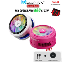 Piva X30 | Quạt tản nhiệt sò lạnh thế hệ mới làm lạnh đóng băng hỗ trợ tăng fps gaming liên quân PUBG Fps