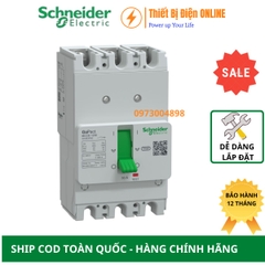 Schneider G12E3F50 MCCB 3P 50A 15KA Gopact 125T Aptomat Cầu dao tự động