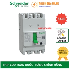 Schneider G12T3A20 MCCB 3P 20A 10kA Gopact 125T  Aptomat Cầu dao tự động