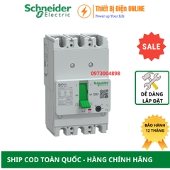 Schneider G12T3A50 MCCB 3P 50A 10kA Gopact 125T  Aptomat Cầu dao tự động
