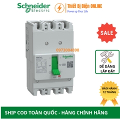Schneider G12T3F80 MCCB 3P 80A 10kA Gopact 125T Aptomat Cầu dao tự động