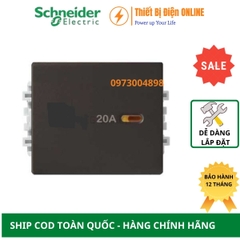 8431MD20_BZ_G19 Schneider Công tắc bình nóng lạnh 2 cực 20A Zencelo A màu đồng