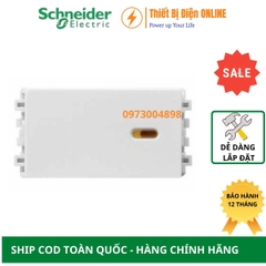 8431S_1_WE_G19 Schneider Công tắc đơn 1 chiều Zencelo A  size S 16A màu trắng
