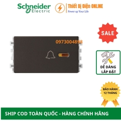 8431SBP_BZ_G19 Schneider Nút nhấn chuông Zencelo A màu đồng size S