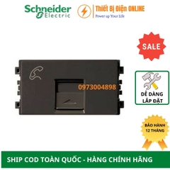 8431SRJ4_BZ_G19 Schneider Ổ cắm điện thoại ZENCELO A Zencelo A màu đồng