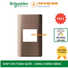 A8401M_SZ_G19 Schneider Mặt 1 thiết bị size M Zencelo A màu đồng