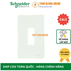 A8401MCB_WE_G19 Schneider Mặt át đơn 1 cực MCB Zencelo A màu trắng