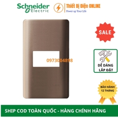 A8401S_SZ_G19 Schneider Mặt 1 thiết bị Zencelo A màu đồng