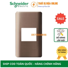 A8402MCB_SZ_G19 Schneider Mặt át đôi 2 cực MCB Zencelo A màu đồng