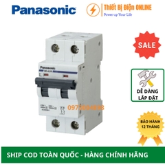 Aptomat MCB 2P 63A 6kA Panasonic BBD2632CNV cầu dao tự động