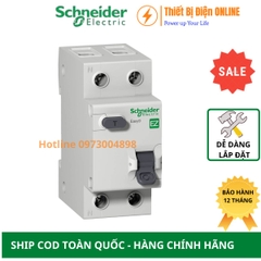 Aptomat chống giật RCBO 1P+N 20A 30mA Schneider EZ9D34620 Easy9