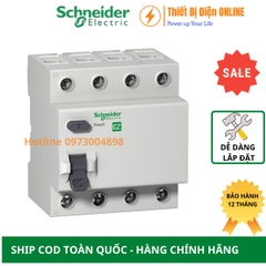 Aptomat chống giật RCCB 4P 40A 30mA Schneider EZ9R36440 Easy9