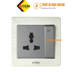 Bộ ổ cắm và công tắc 1 chiều V6 UTEN V6.0GK11Z13/N