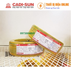 Cadisun VCSF 1.5mm2 Cu/PVC Dây tiếp địa