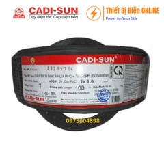 Cadisun VCSF 1x1mm2 Cu/PVC Dây đơn mềm