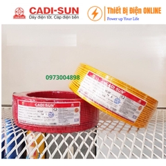 Cadisun VCSF 1x0.5mm2 Cu/PVC Dây đơn mềm