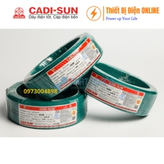 Cadisun VCSF 1x2.5mm2 Cu/PVC Dây đơn mềm