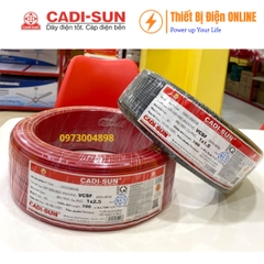 Cadisun VCSF 1x2.5mm2 Cu/PVC Dây đơn mềm