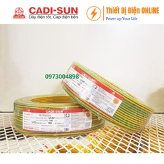 Cadisun VCSF 6mm2 Cu/PVC Dây tiếp địa