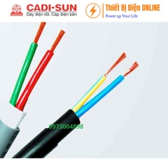 Cadisun VCTF 2x1,5mm2 cu/pvc/pvc Dây điện tròn mềm