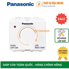 Bộ chiết áp đèn LED Dimmer 50W Panasonic WEG57912SW Wide