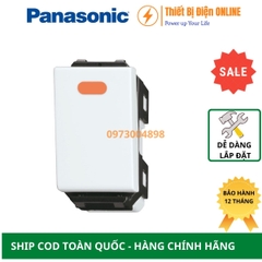 Công tắc 2 chiều có đèn Panasonic WEG5152-51SWK, WEG51527SW Wide