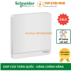 Công tắc đơn 2 chiều Schneider E8331L2LED_WE_G19 AvatarON màu trắng