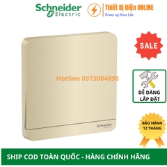 Công tắc đơn 2 chiều Schneider E8331L2LED_WG_G19 AvatarON màu vàng