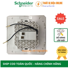 Công tắc đơn 2 chiều Schneider E8331L2LED_WG_G19 AvatarON màu vàng