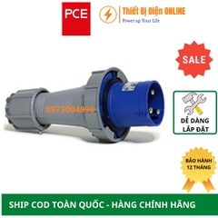 F043-6 PCE Phích cắm di động 3P 125A IP67 kín nước