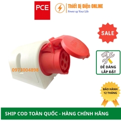 F114-6 PCE Ổ cắm công nghiệp gắn nổi 4P 16A IP44