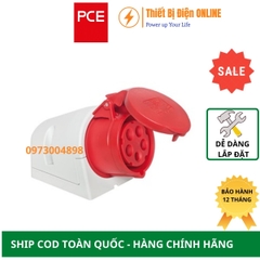 F115-6 PCE Ổ cắm công nghiệp gắn nổi 5P 16A IP44