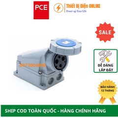 F133-6 PCE Ổ cắm công nghiệp 3P 63A IP67 kín nước