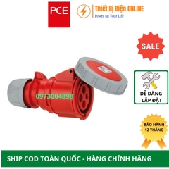 F2242-6 PCE Ổ cắm nối di động 4P 32A IP67 kín nước
