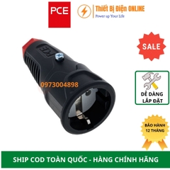 F2510-SR PCE Ổ nối di động 2P+E 16A connector cao su