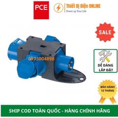 F9430401 PCE Ổ cắm chia 3 ngả 3P 16A IP44