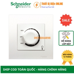 KB31RD400_WE Schneider Chiết áp Dimmer Vivace điều chỉnh độ sáng đèn 400W màu trắng