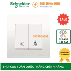 KB32SDC_WE_G19 Schneider Công tắc Vivace  "không làm phiền" "xin dọn phòng"  Vivace màu trắng