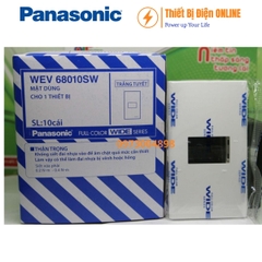 Mặt 1 thiết bị Panasonic WEV68010SW Wide series