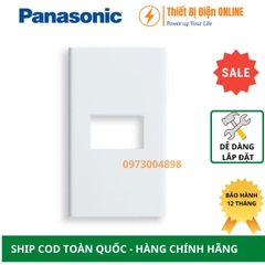 Mặt 1 thiết bị Panasonic WEV68010SW Wide series