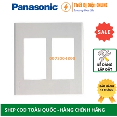 Mặt 6 thiết bị Panasonic WEV68060SW Wide