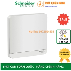 Mặt che trơn Schneider E8330X_WE_G19 AvatarON màu trắng