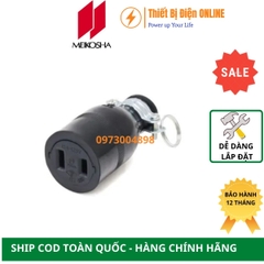 MC2616 Meikosha Ổ căm nối di động cao su 2P 15A 125V